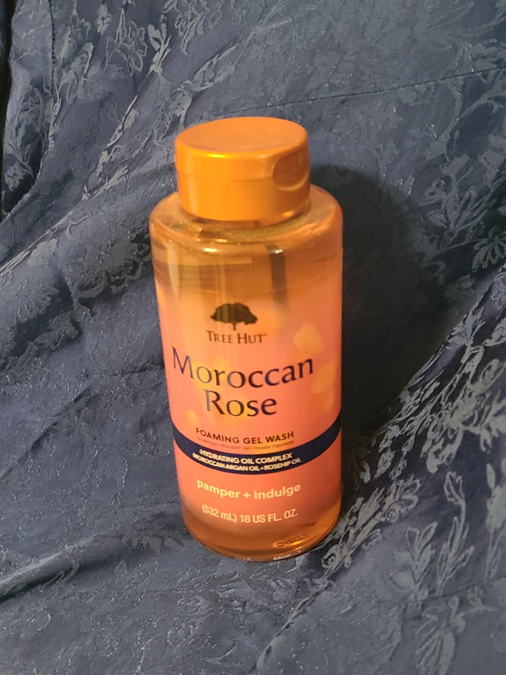Tree Hut Moroccan Rose Foaming Gel Wash - Orange
